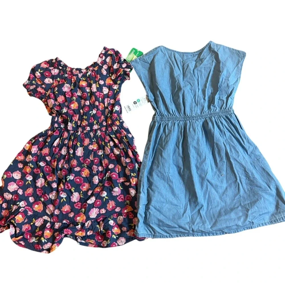 Lot of 2 Carters Size‎ 6X Summer Dresses NWT